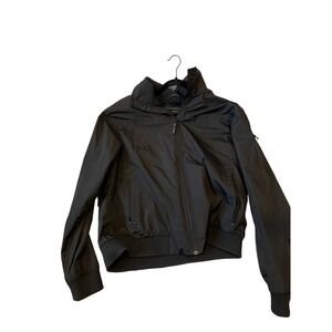 NIbmus Everett Cove Black Bomber Jacket Mens XL